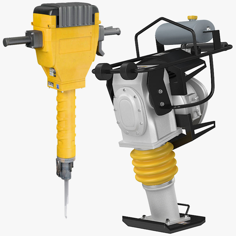 3D 3ds tamp tamper hammer