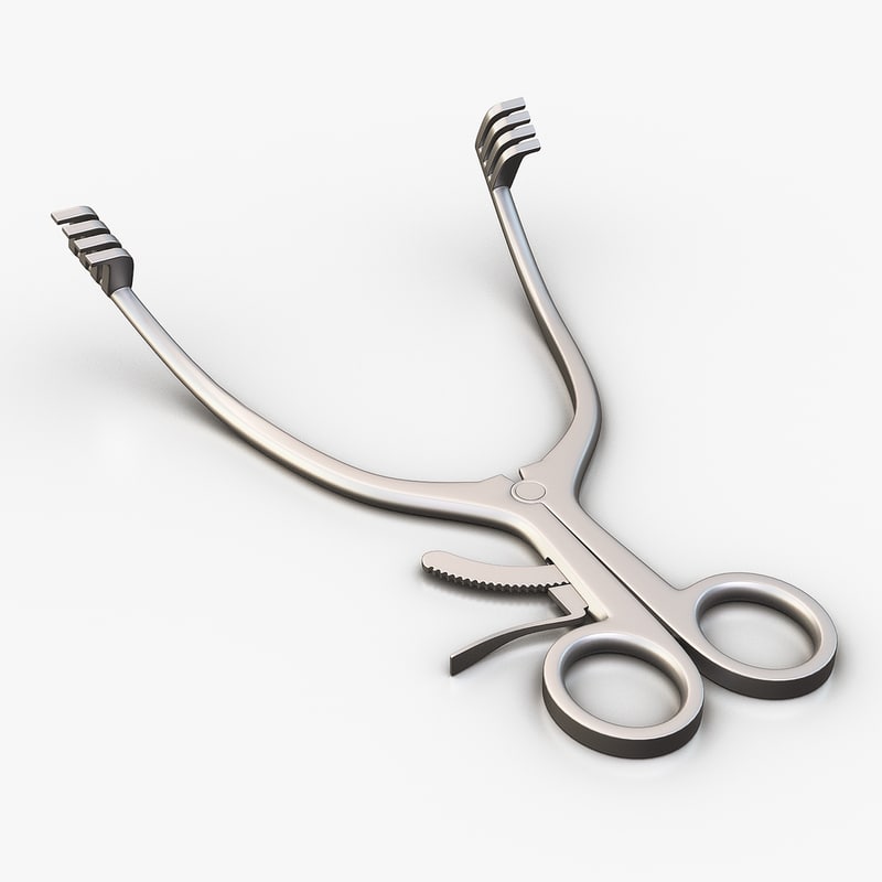 3d max medical retractor