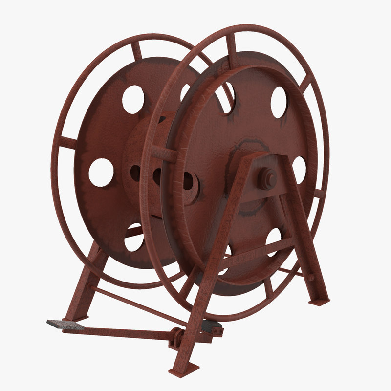 3ds mooring rope reel