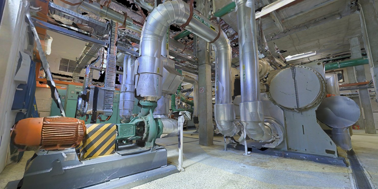 3D max plant mechanical industrial