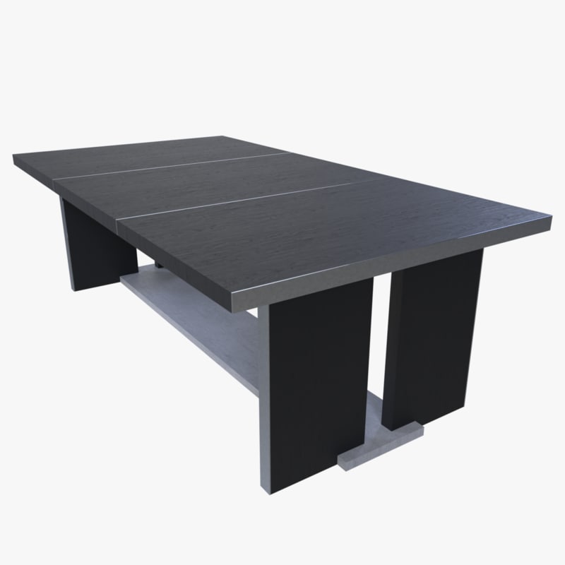 3D blend dinner table blender