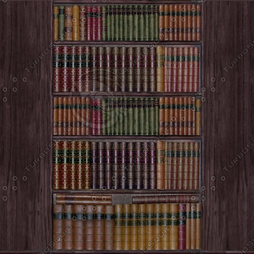 Texture jpg fake book bookcase