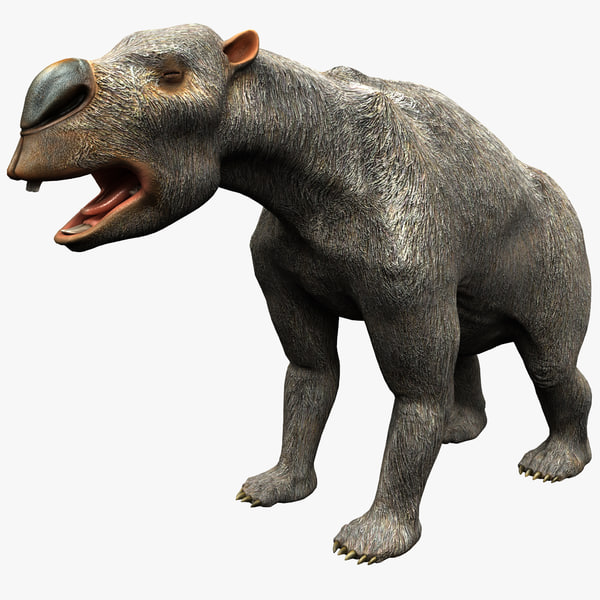 diprotodon fur pose 2
