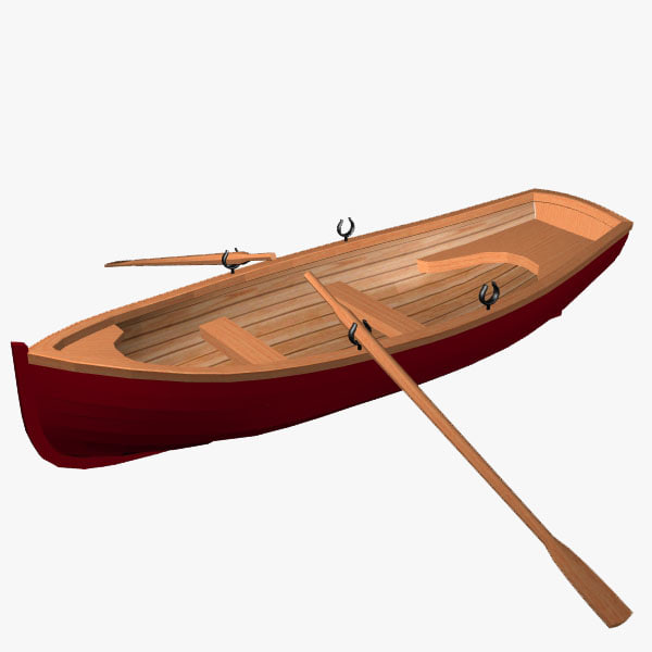 rowboat 3d models