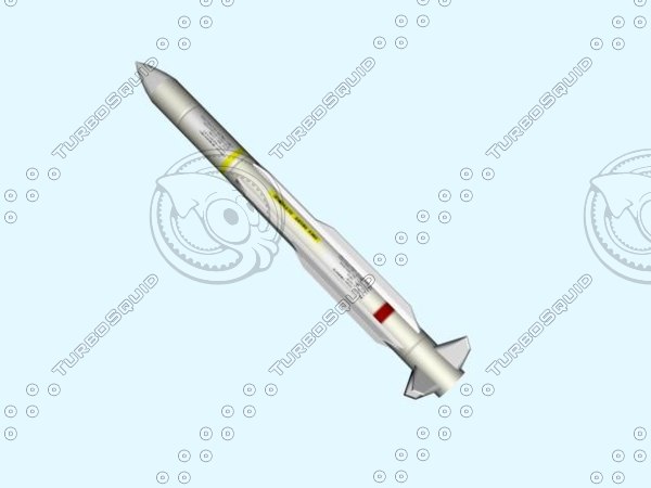 3d rim 66 missile standard model