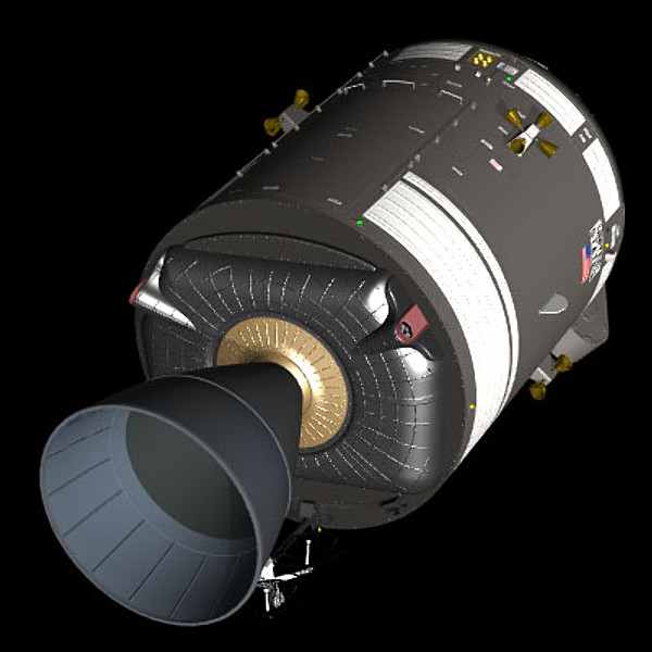 apollo command service module 3d model