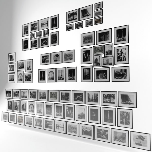 picture frames 3d max