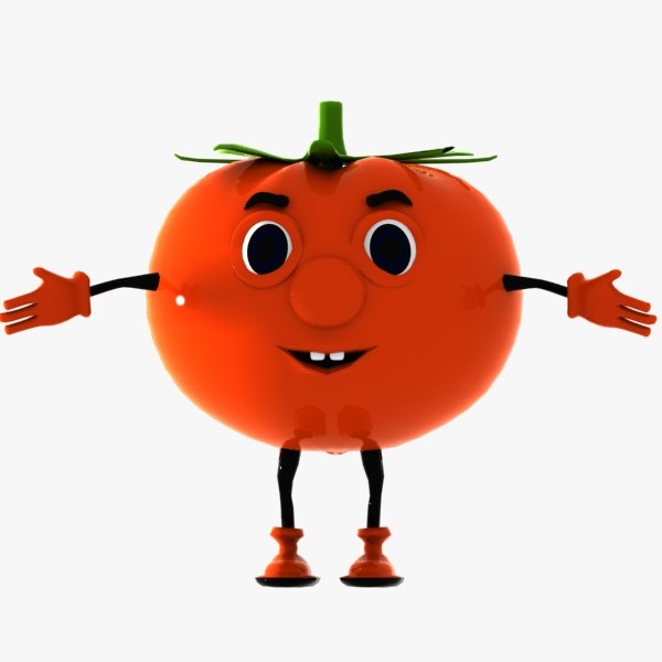 3dsmax tomato character