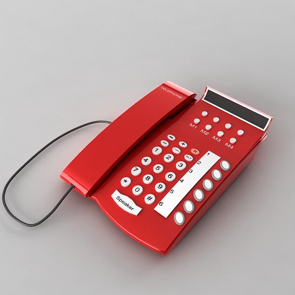 telephone 3d models