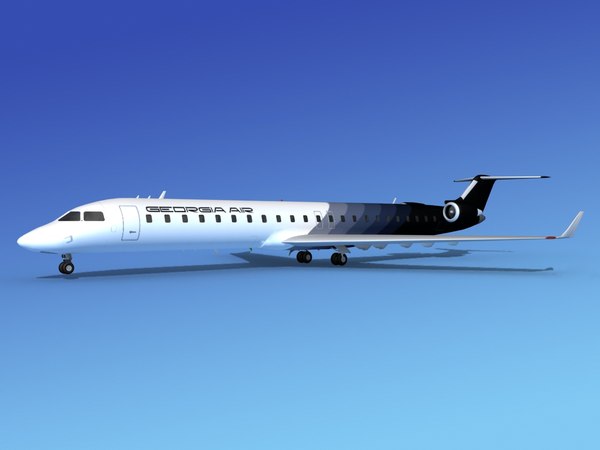 bombardier crj900 3d models