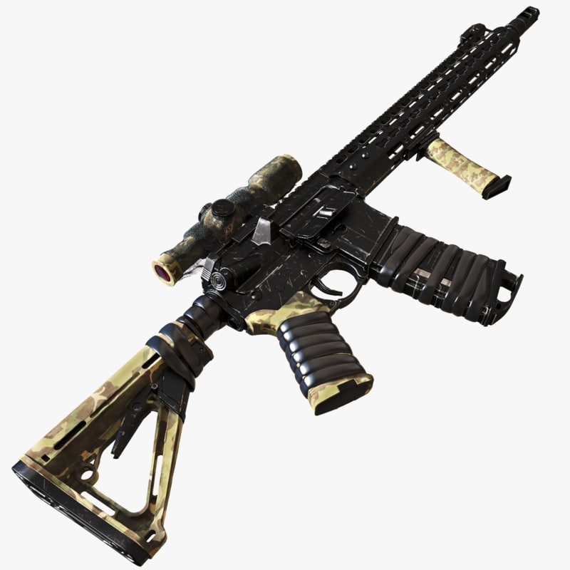 Ar15 3D Models : Sketchfab – LTDIBW